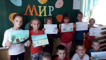 У Мстишинській школі виступили за підтримку миру в Україні